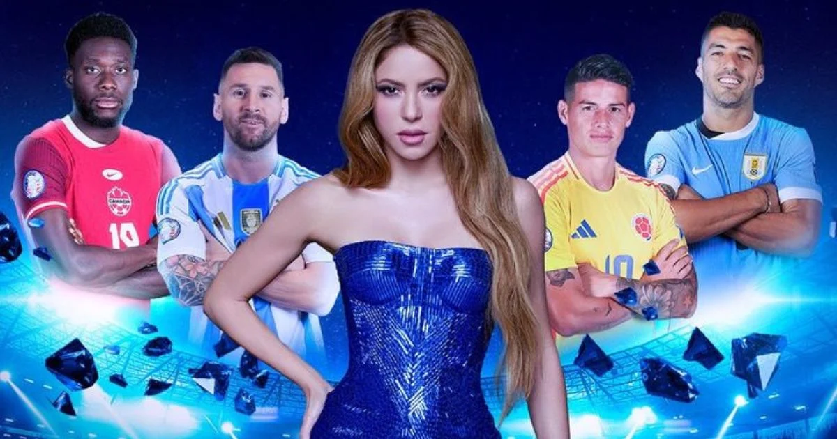 Shakira con sus preparativos para la Gran Final