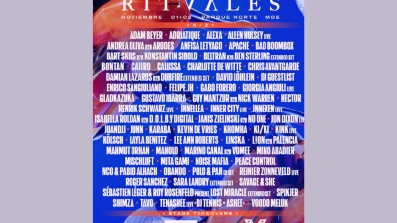 Reconocido festival de música electrónica “Festival Ritvales” en Colombia