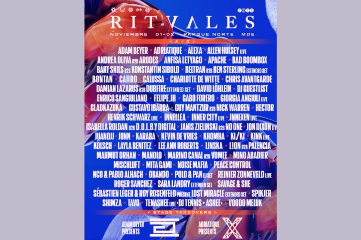 Reconocido festival de música electrónica “Festival Ritvales” en Colombia