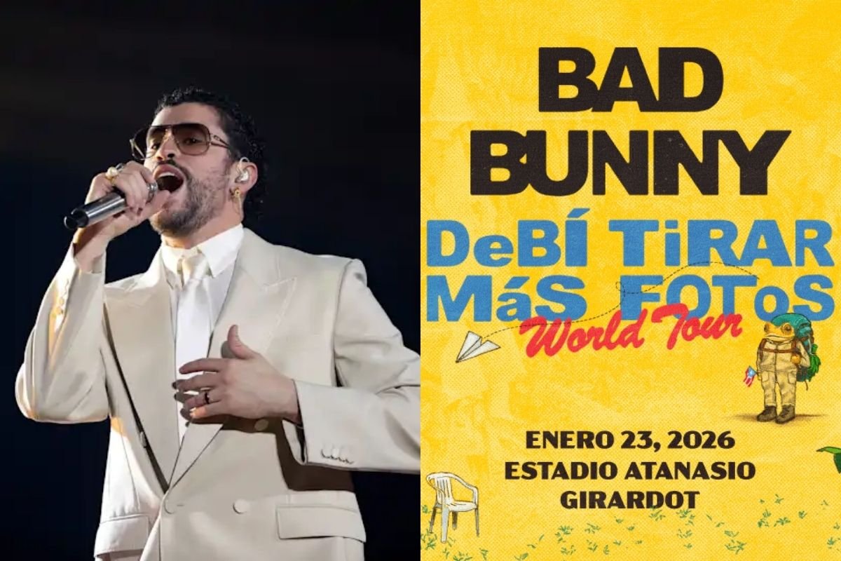 Todo lo que necesitas saber sobre los esperados conciertos de Bad Bunny en Medellín