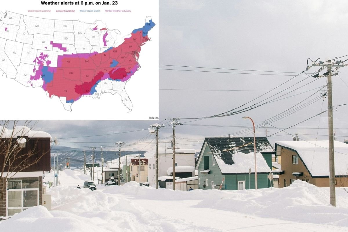 Una significativa tormenta invernal afectará a diversas regiones de Estados Unidos