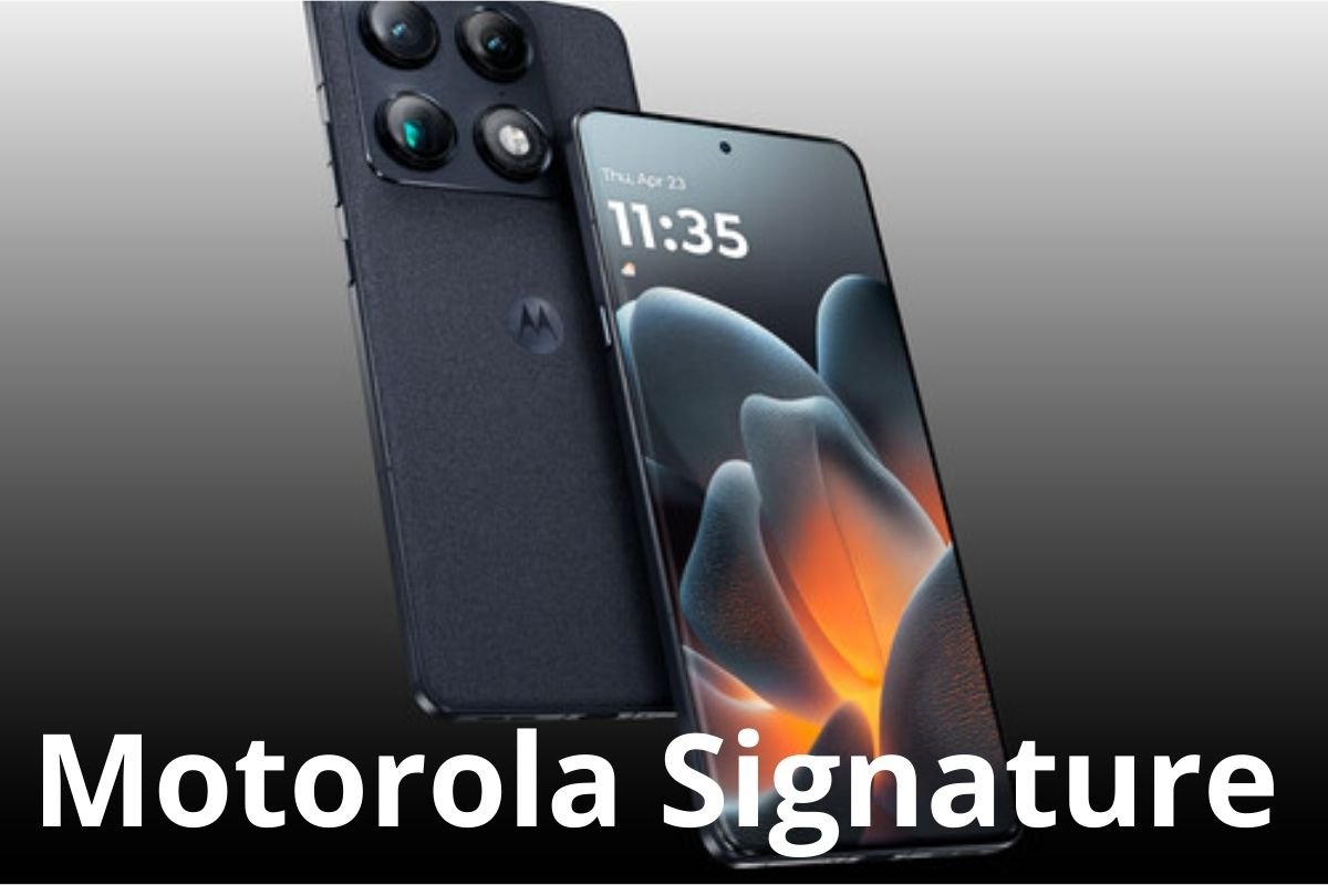 El Motorola Signature se destaca en el mercado de teléfonos de alta gama gracias a su elegante diseño