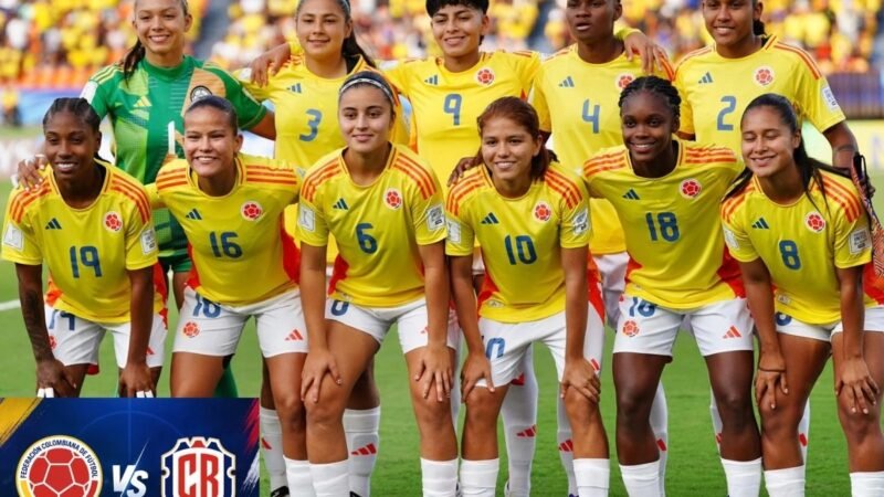 Jugadoras Claves en la Victoria de la selección Colombia sub-20 femenina ante Costa Rica